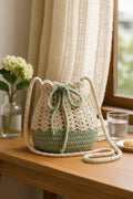 Meadow Breeze Crochet Bucket Bag