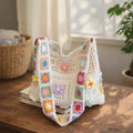 The Sunburst Meadow Crochet Tote